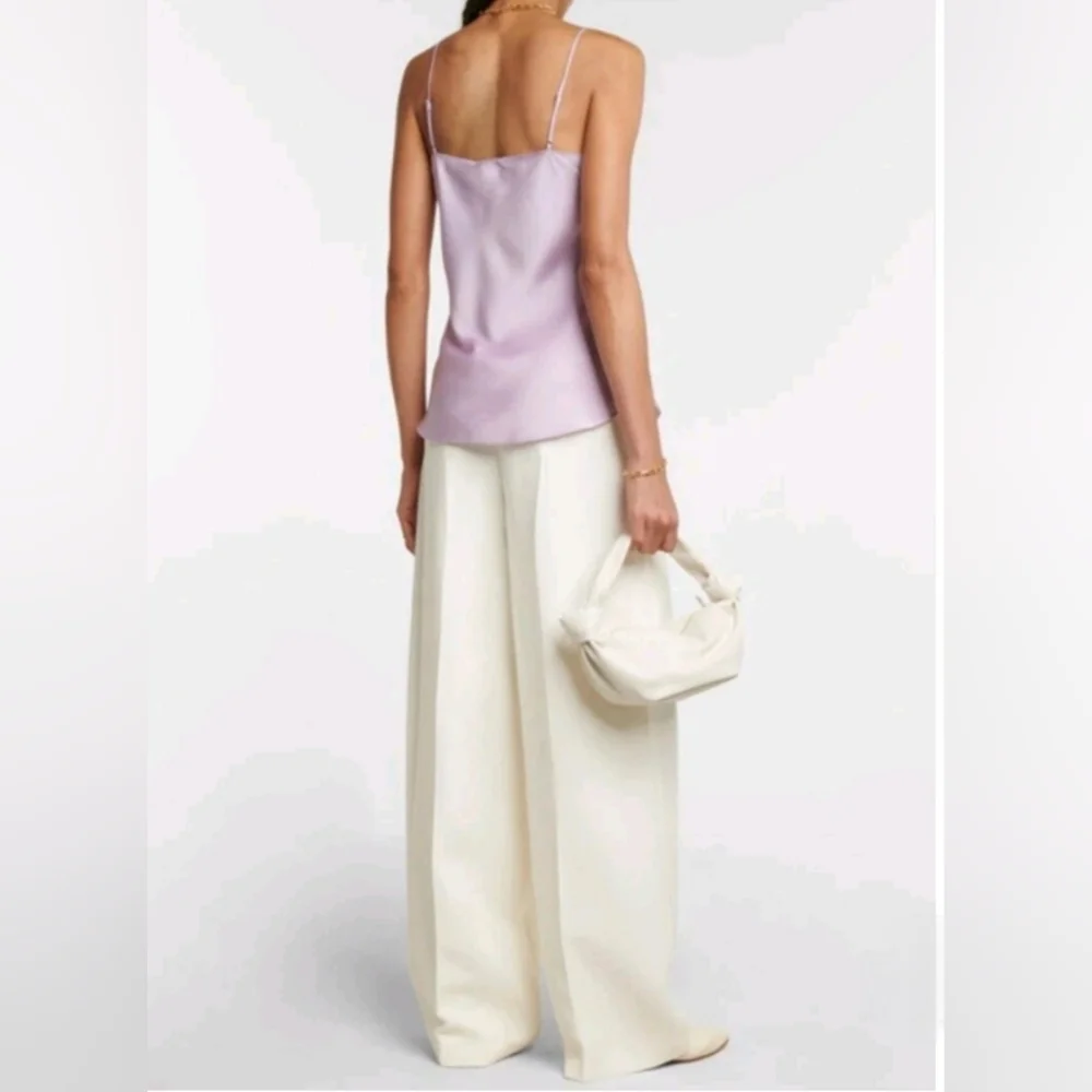 ❤️SPECIAL❤️NWT. POLO RALPH LAUREN Satin V-Neck Cami In Lavender - Picture 11 of 14